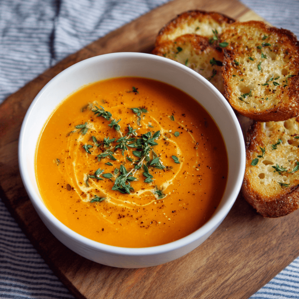 Velouté de courge butternut et carottes : un délice réconfortant !