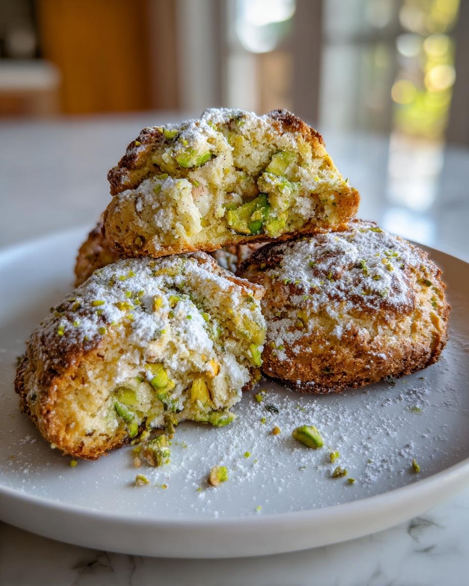 Biscuits Craquelés à la Pistache - detail 1
