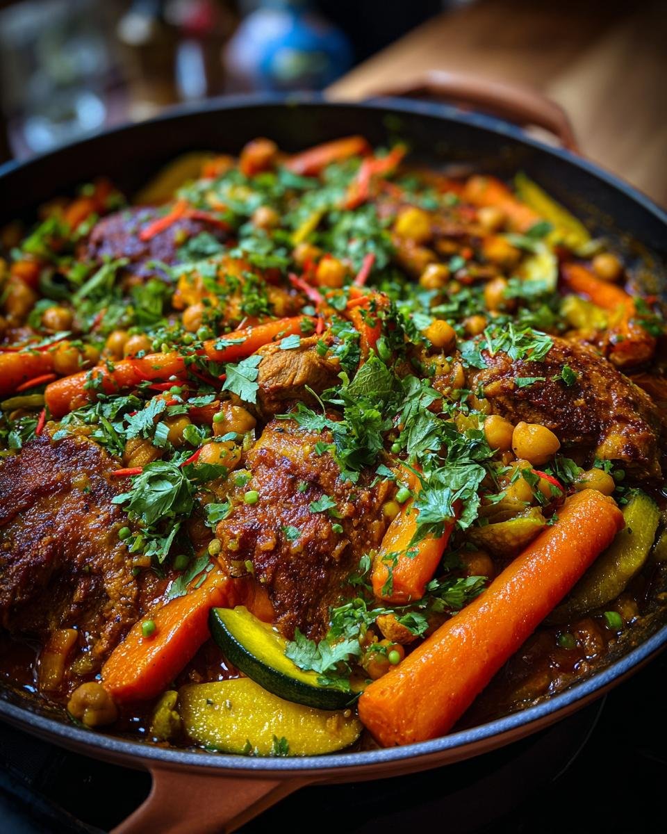 Découvrez le Tajine de Poulet aux Légumes Authentique - detail 2