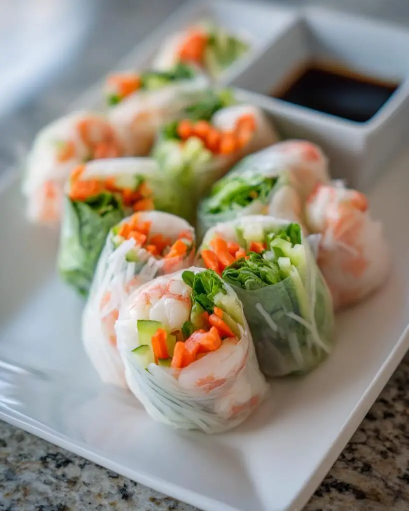 Explorez les Saveurs des Rouleaux de Printemps