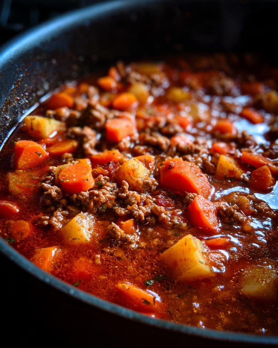 Ragoût du Pauvre Mijoteuse : Le Plat Réconfortant Facile pour Toute la Famille - detail 1