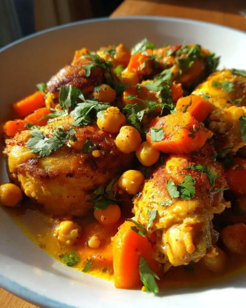 Tajine de Poulet aux Épices: Un Voyage Culinaire