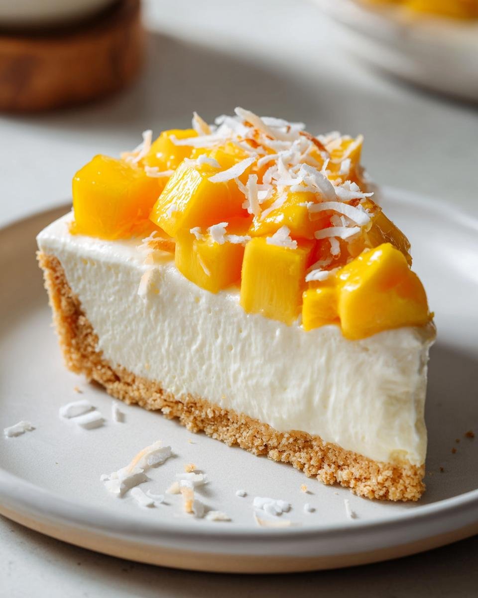 Tarte Paradis Sans Cuisson : Dessert Exotique et Léger - detail 1