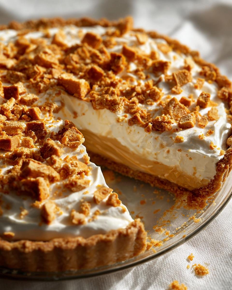 Tarte au beurre de cacahuète Butterfinger - detail 1