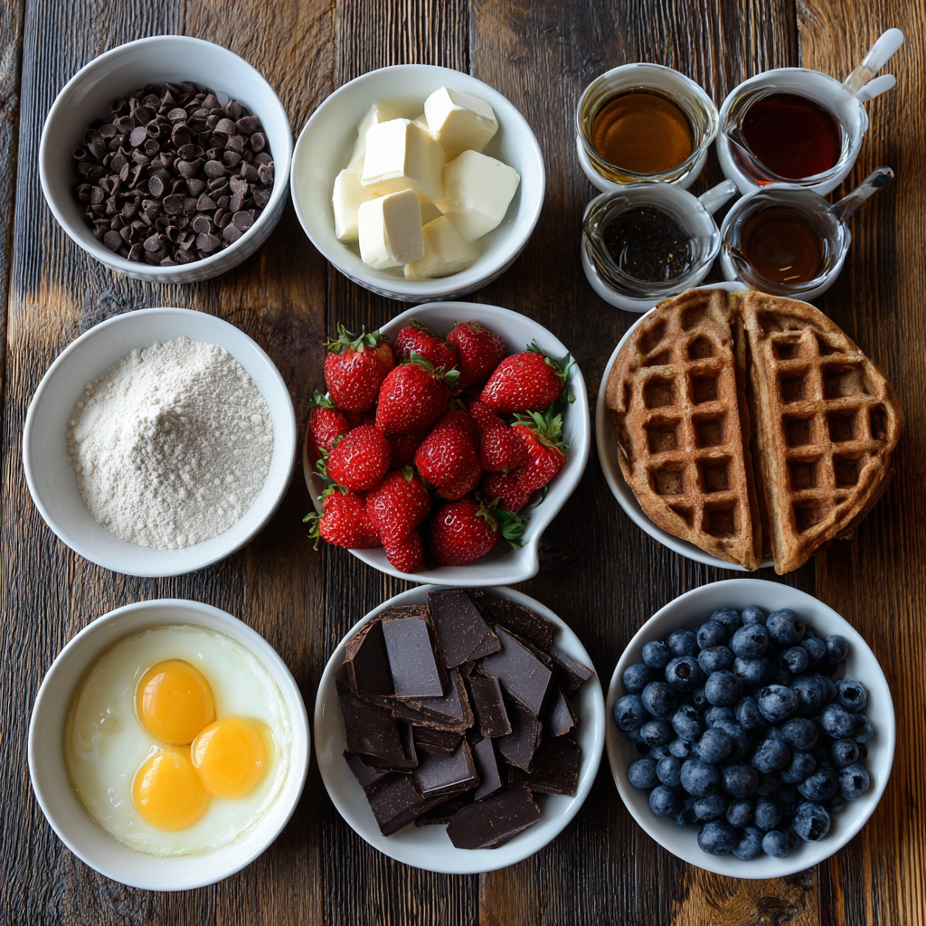 Gaufres-brownies : découvrez cette délicieuse recette !