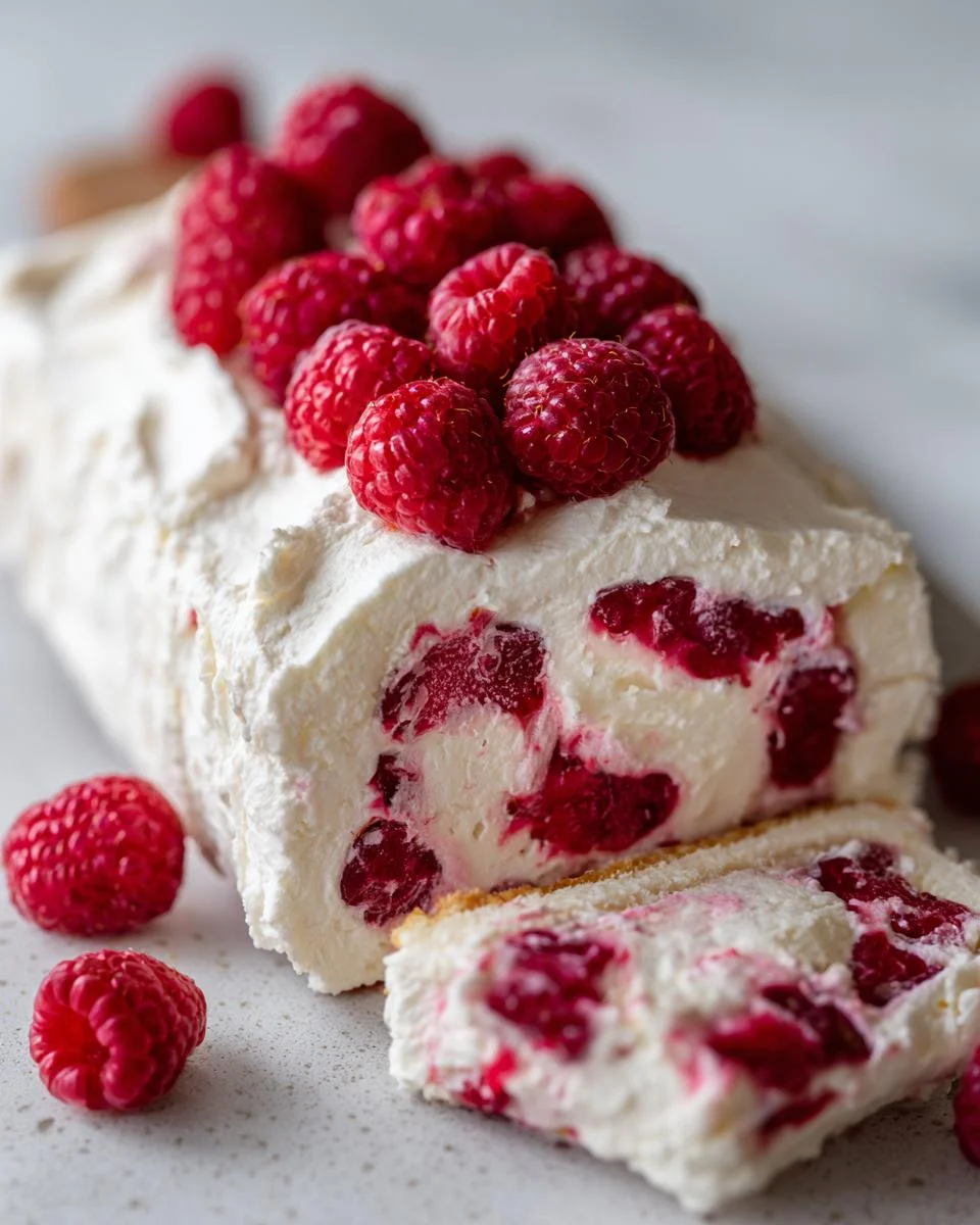 Bûche Mascarpone-Framboise Sans Cuisson - detail 1