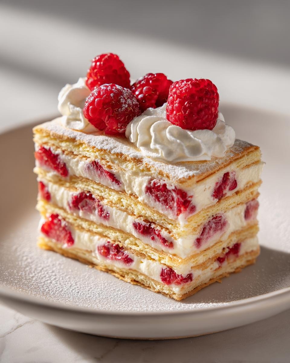 Bûche Mascarpone-Framboise Sans Cuisson – Dessert Facile et Gourmand pour les Fêtes - detail 1