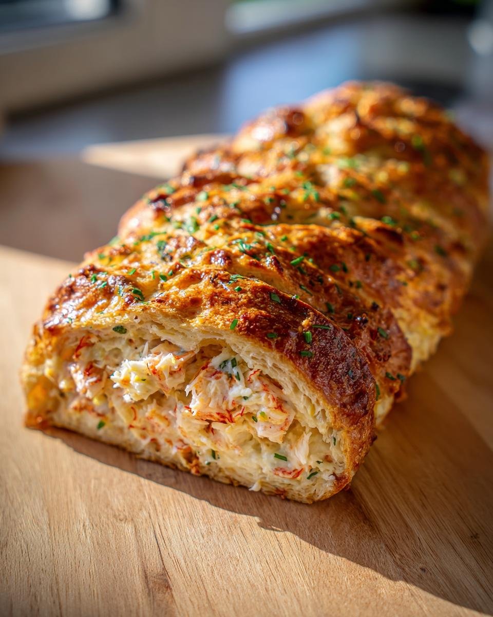 Bûche au Crabe Cream Cheese et Herbes Fraîches - detail 1