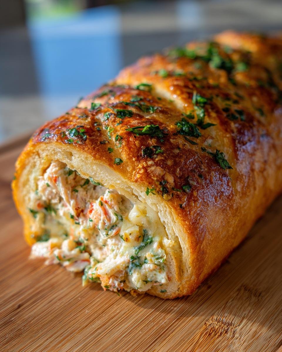 Bûche au Crabe Cream Cheese et Herbes Fraîches - detail 2