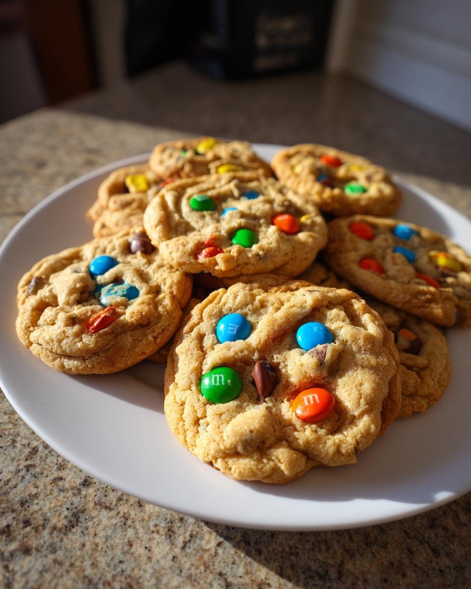 Biscuits aux M&M's - detail 1