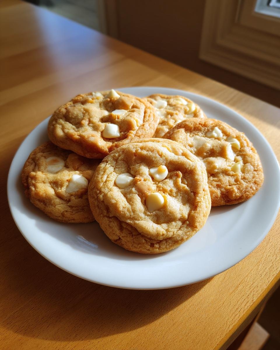 Biscuits aux pépites de chocolat blanc et beurre de cacahuète - detail 1