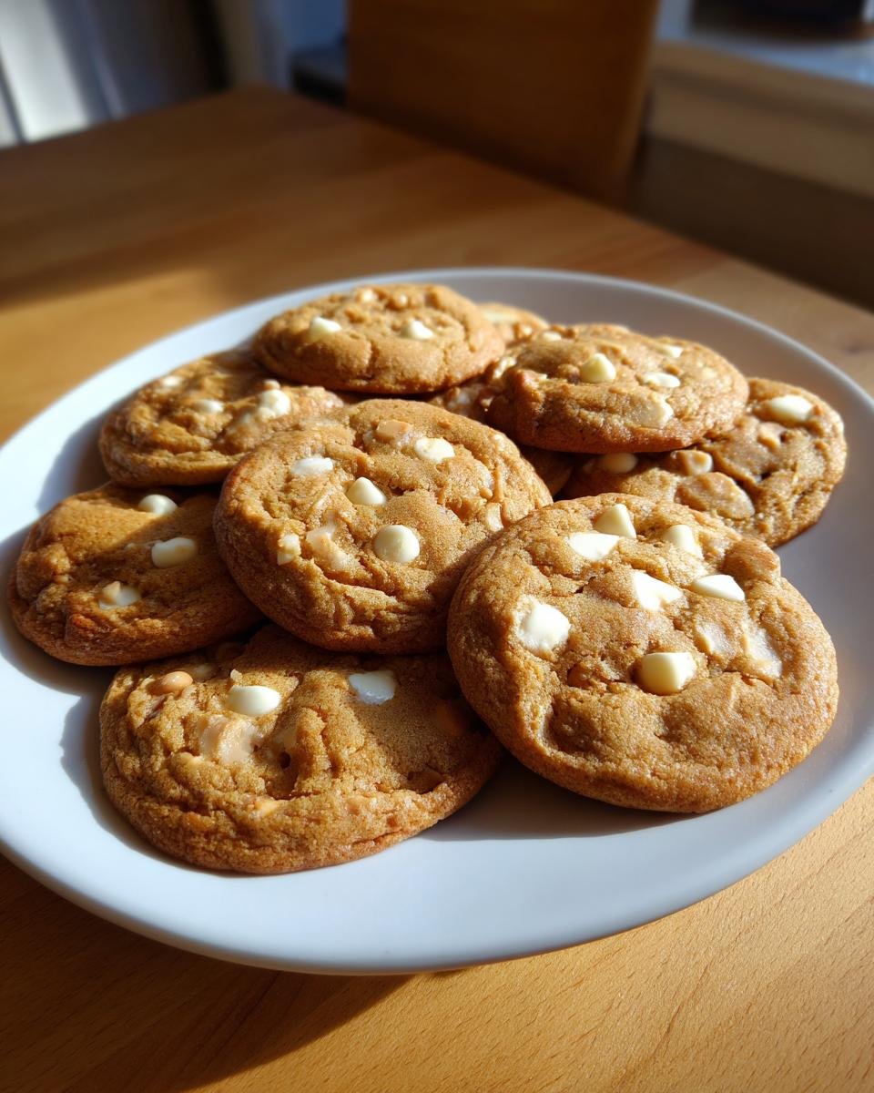 Biscuits aux pépites de chocolat blanc et beurre de cacahuète - detail 2