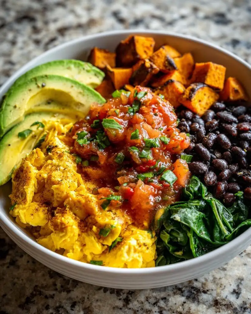 Bols de petit-déjeuner sains