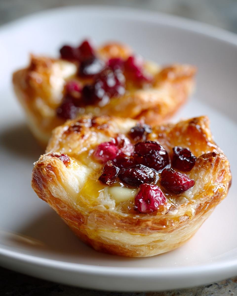 Bouchées de brie aux canneberges - detail 1