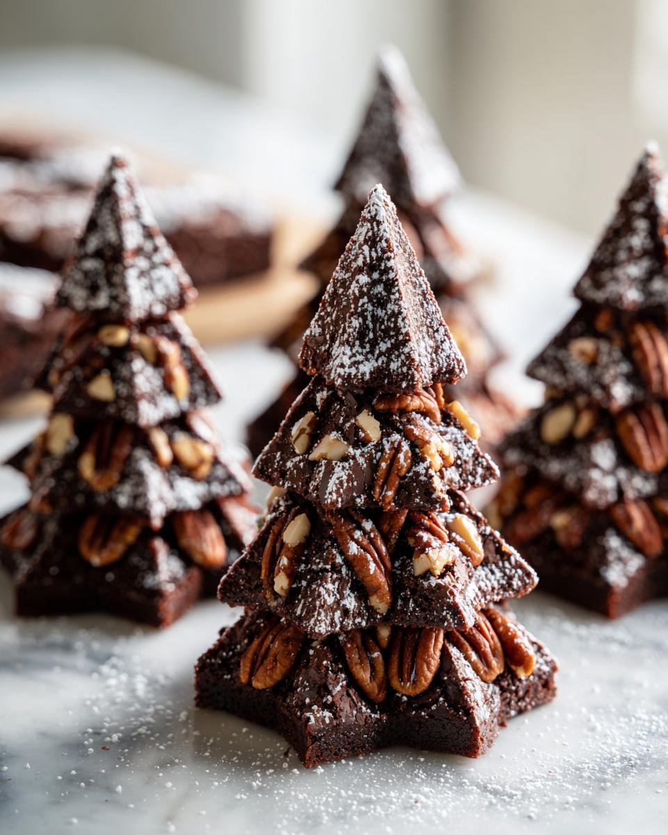 Brownies Sapins de Fête - detail 1