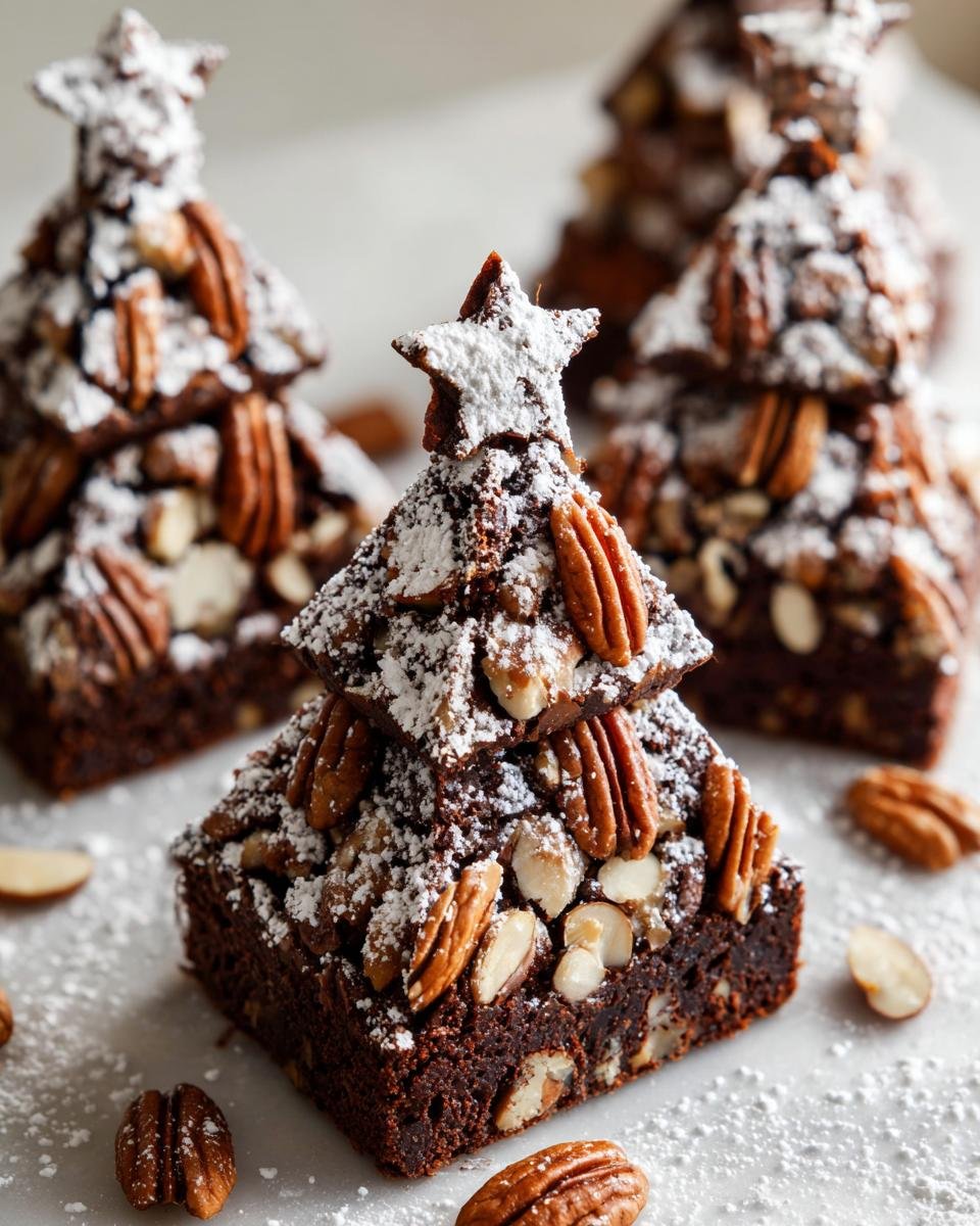 Brownies Sapins de Fête - detail 2