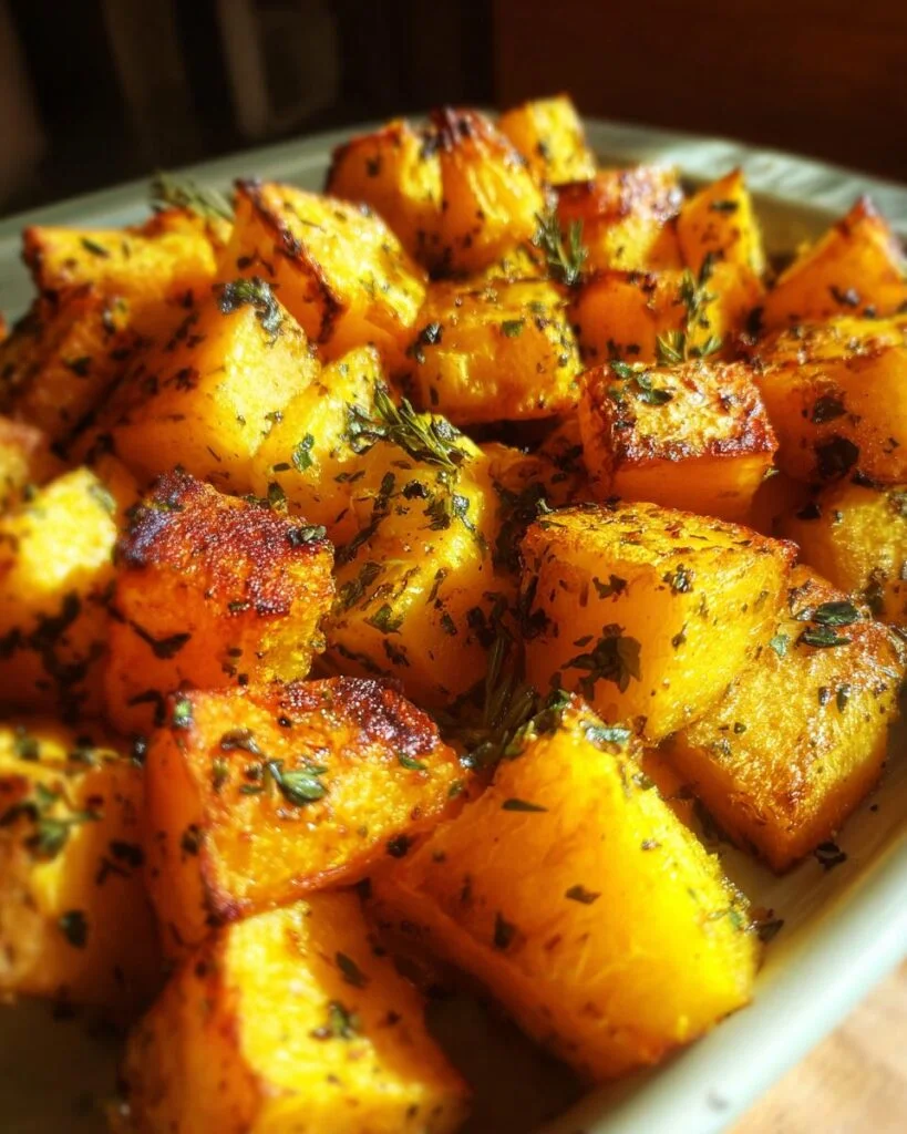 Butternut rôtie aux herbes de Provence