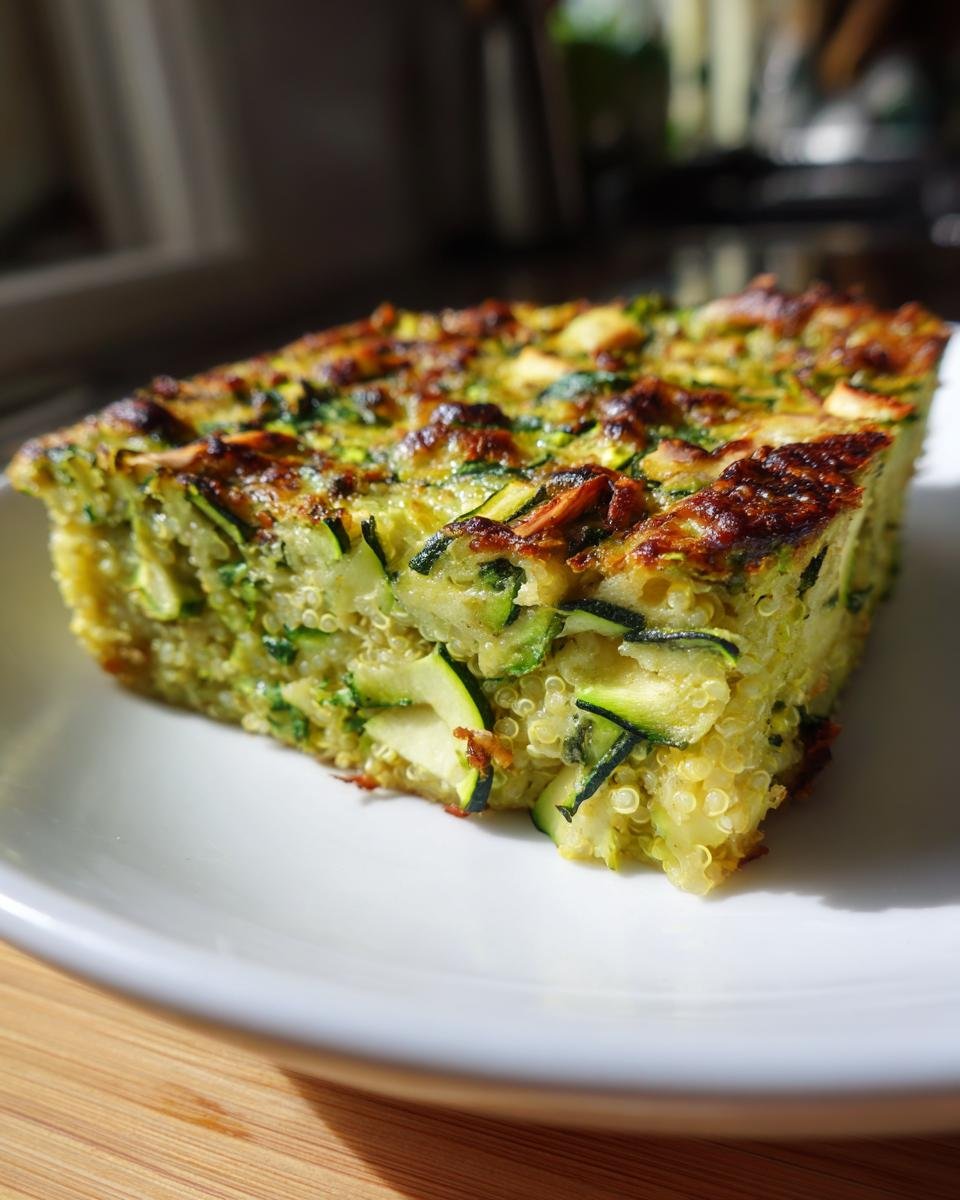 Ce Cake Courgette Quinoa Parmesan Cajou est Parfait - detail 1