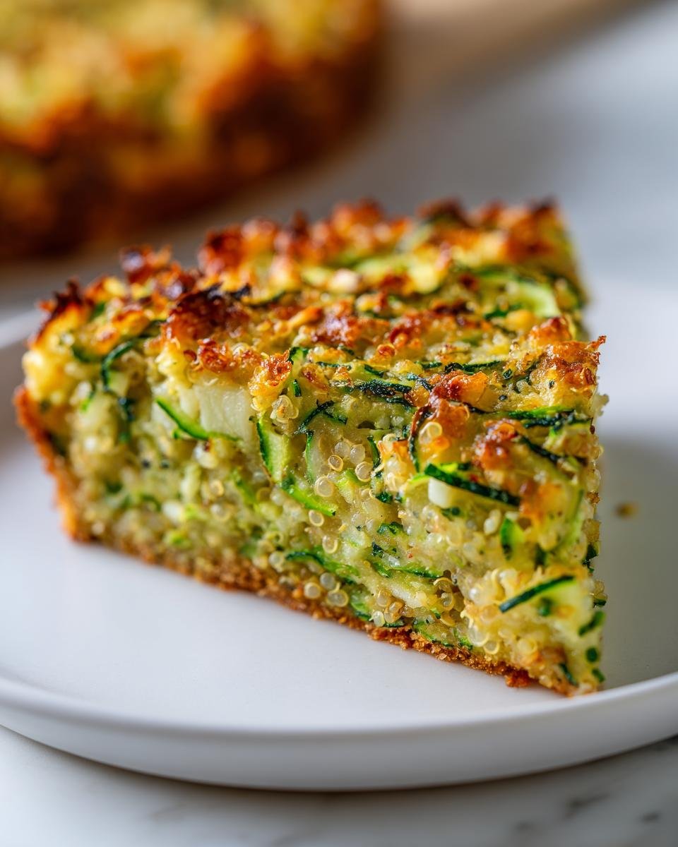 Ce Cake Courgette Quinoa Parmesan Cajou est Parfait - detail 2