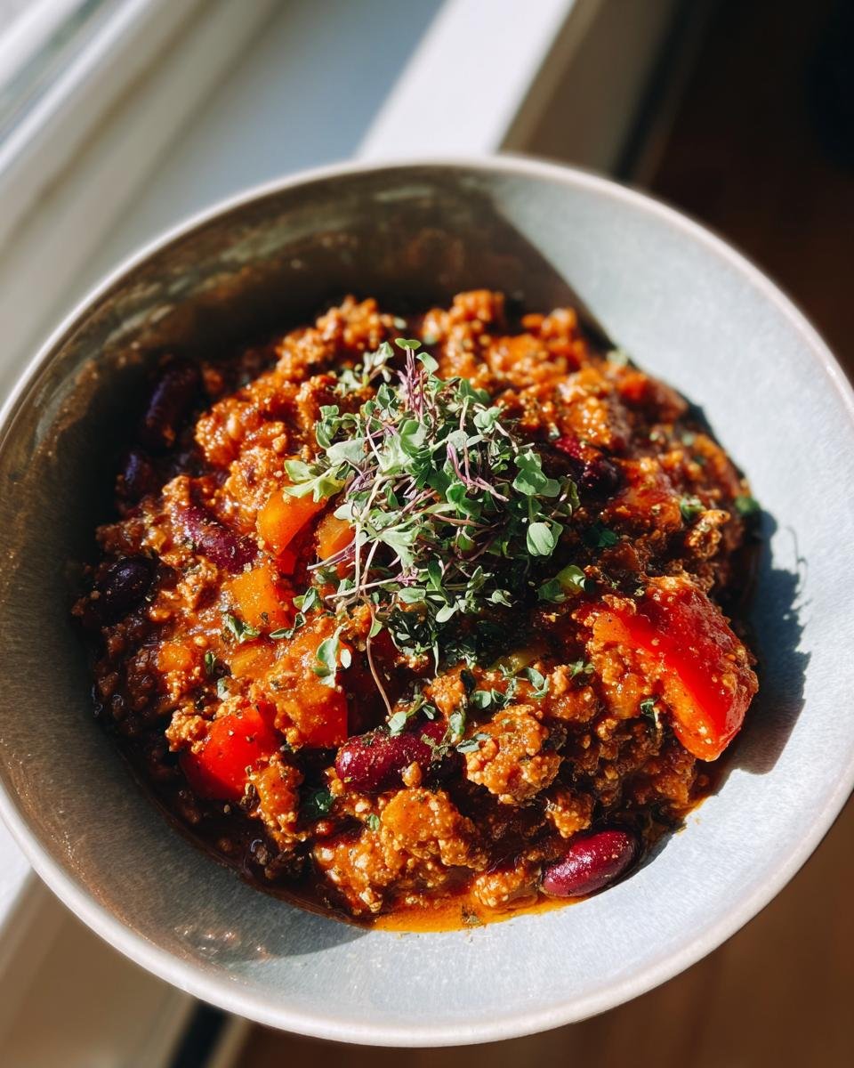 Chili de dinde à la mijoteuse - detail 1