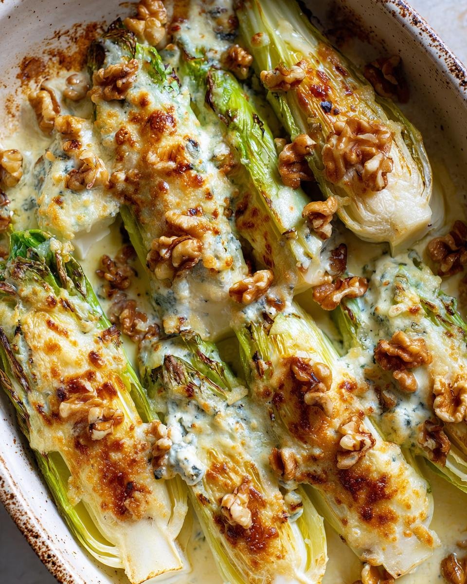 Comment Faire Ce Gratin Endives Roquefort Noix Parfait - detail 2