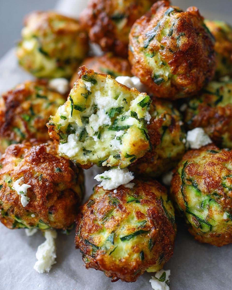 Comment Rendre Vos Boulettes Courgettes Feta Super Croustillantes - detail 2