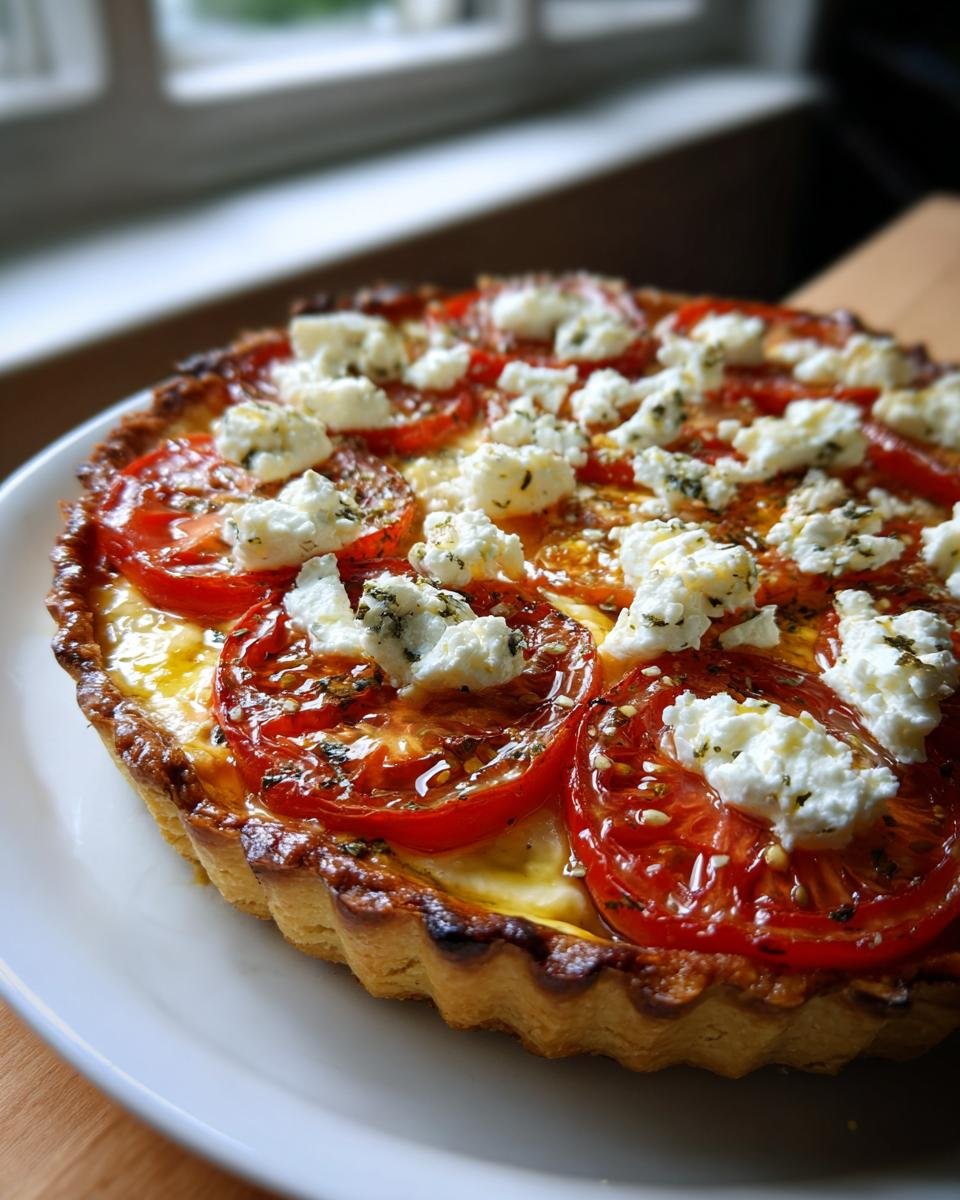 Délicieuse Tarte Provençale aux Tomates Recette - detail 1