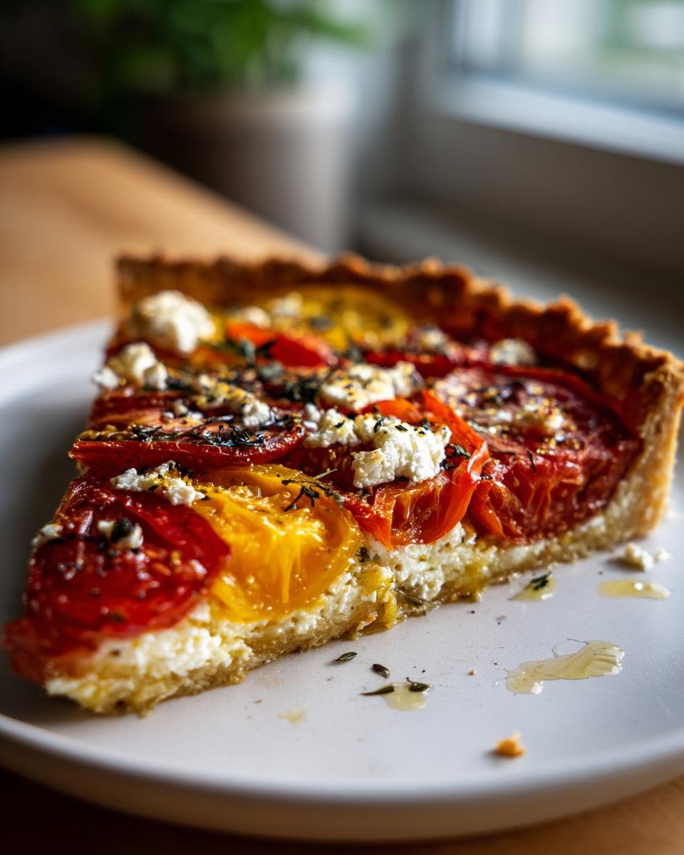 Délicieuse Tarte Provençale aux Tomates Recette - detail 2