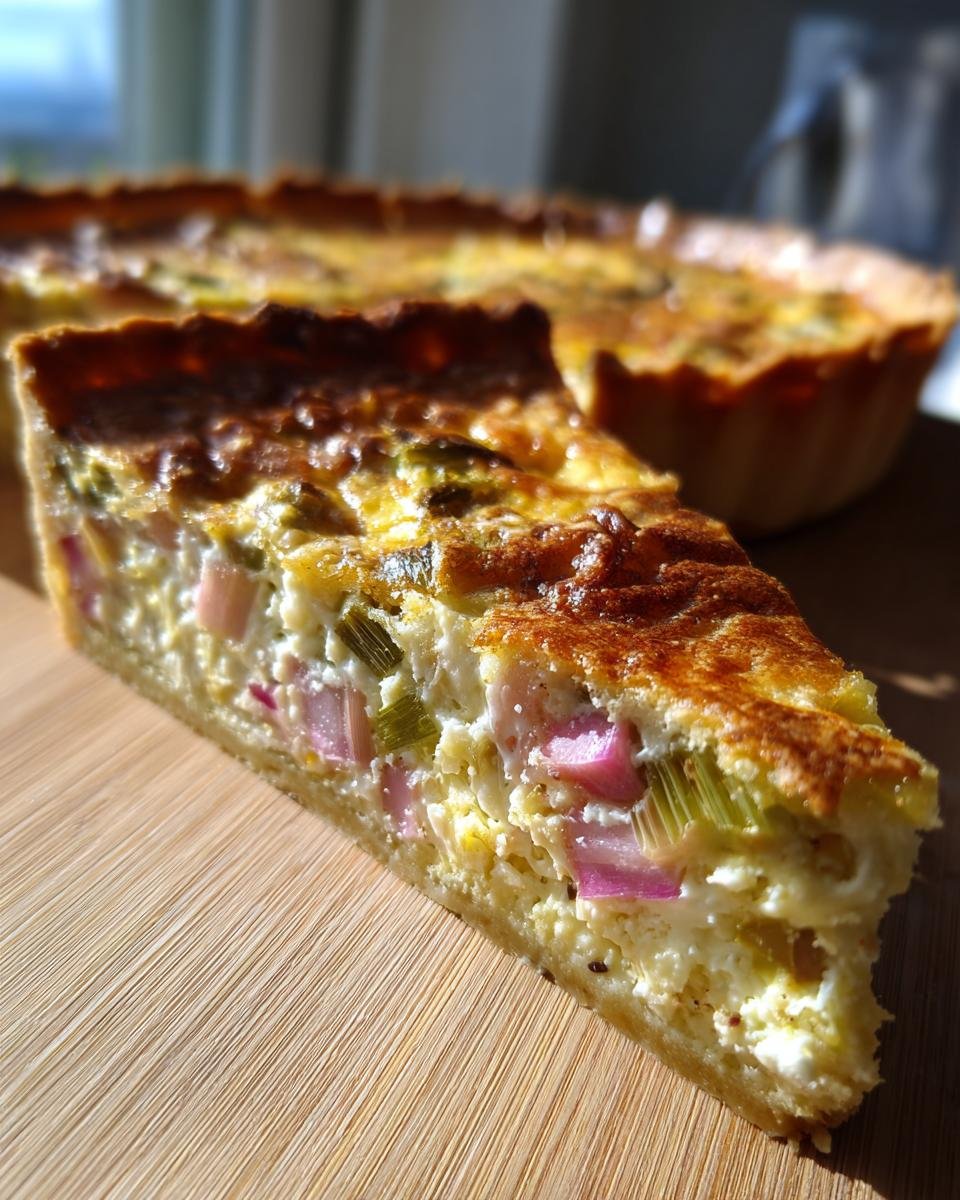 Délicieuse Tarte à la Rhubarbe Recette - detail 1