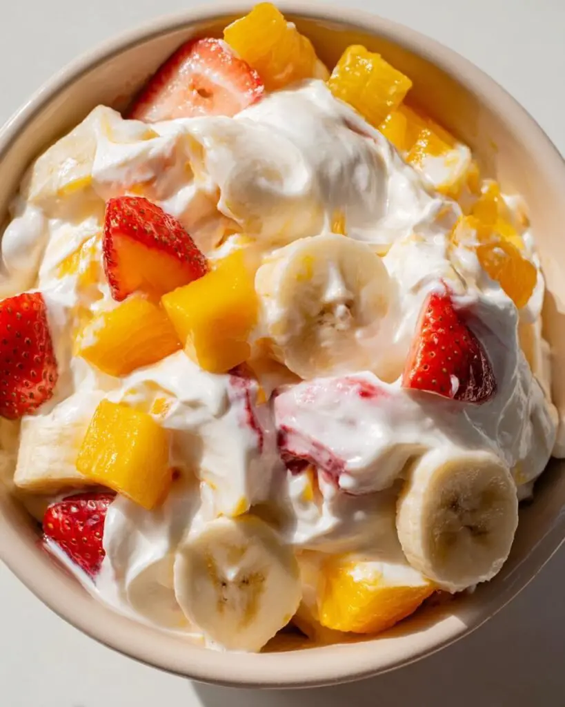 Fouettez du lait concentré avec des fruits !