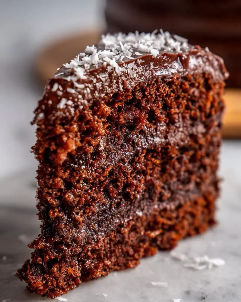 Gâteau moelleux chocolat et coco