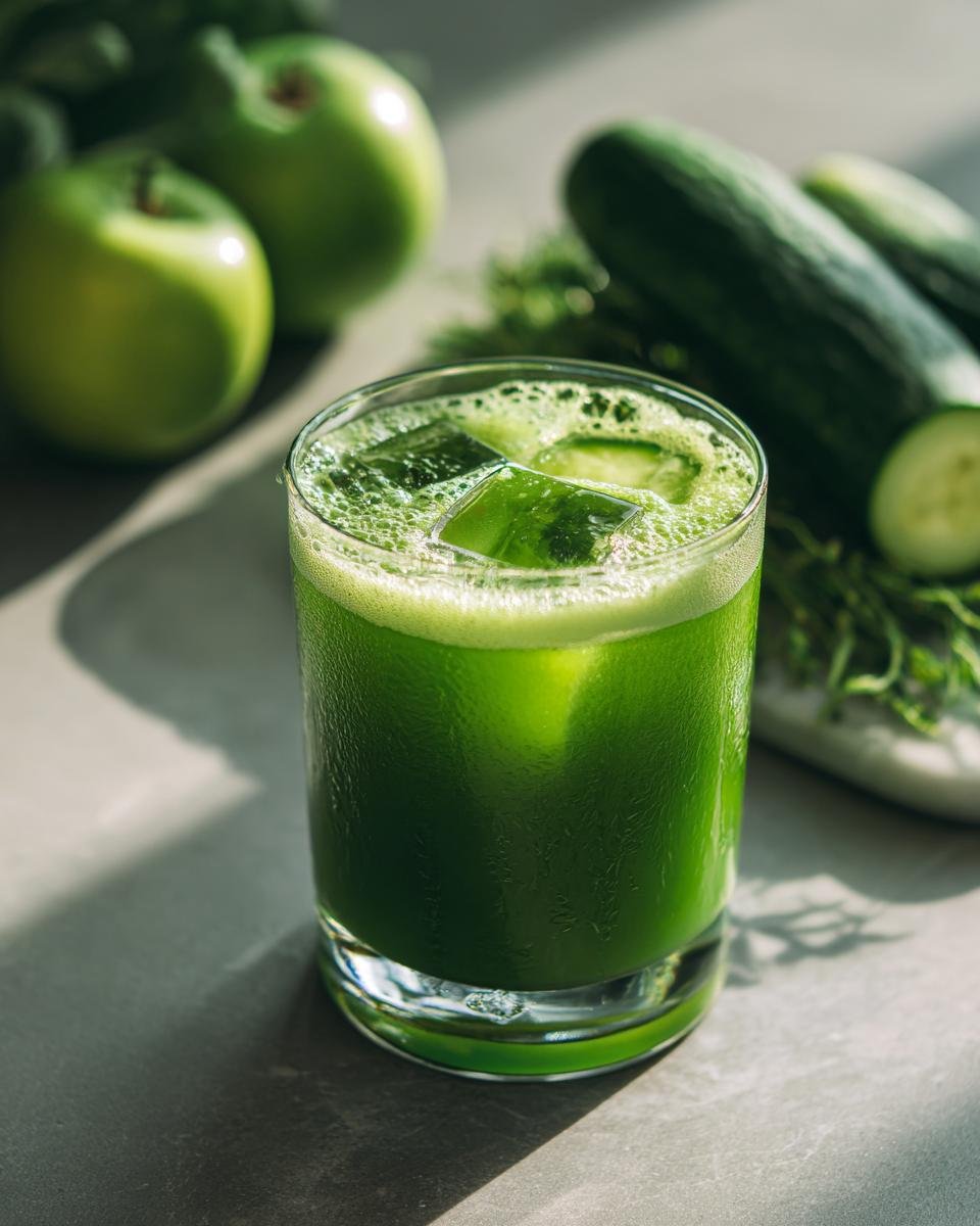 Jus vert détox sans extracteur - detail 2