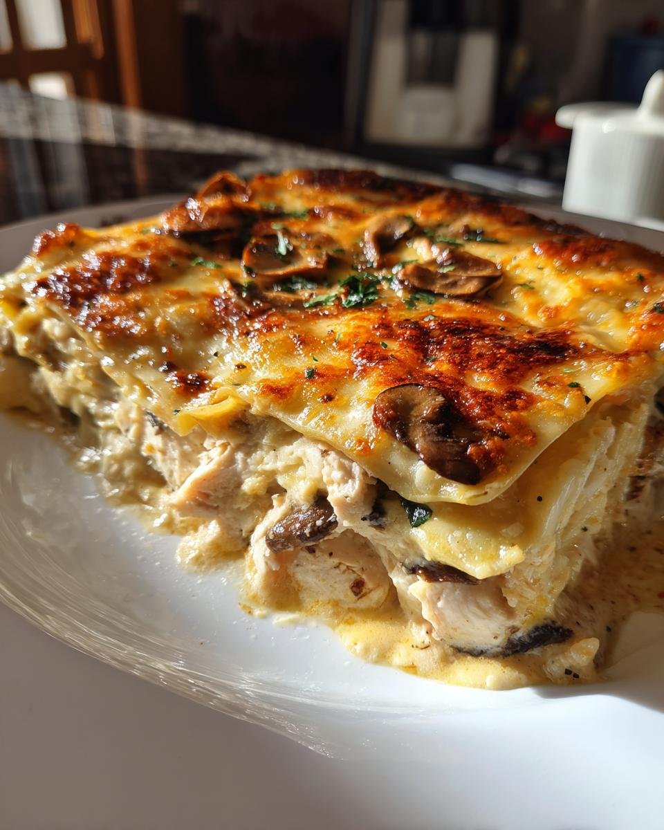 Lasagnes blanches au poulet - detail 1