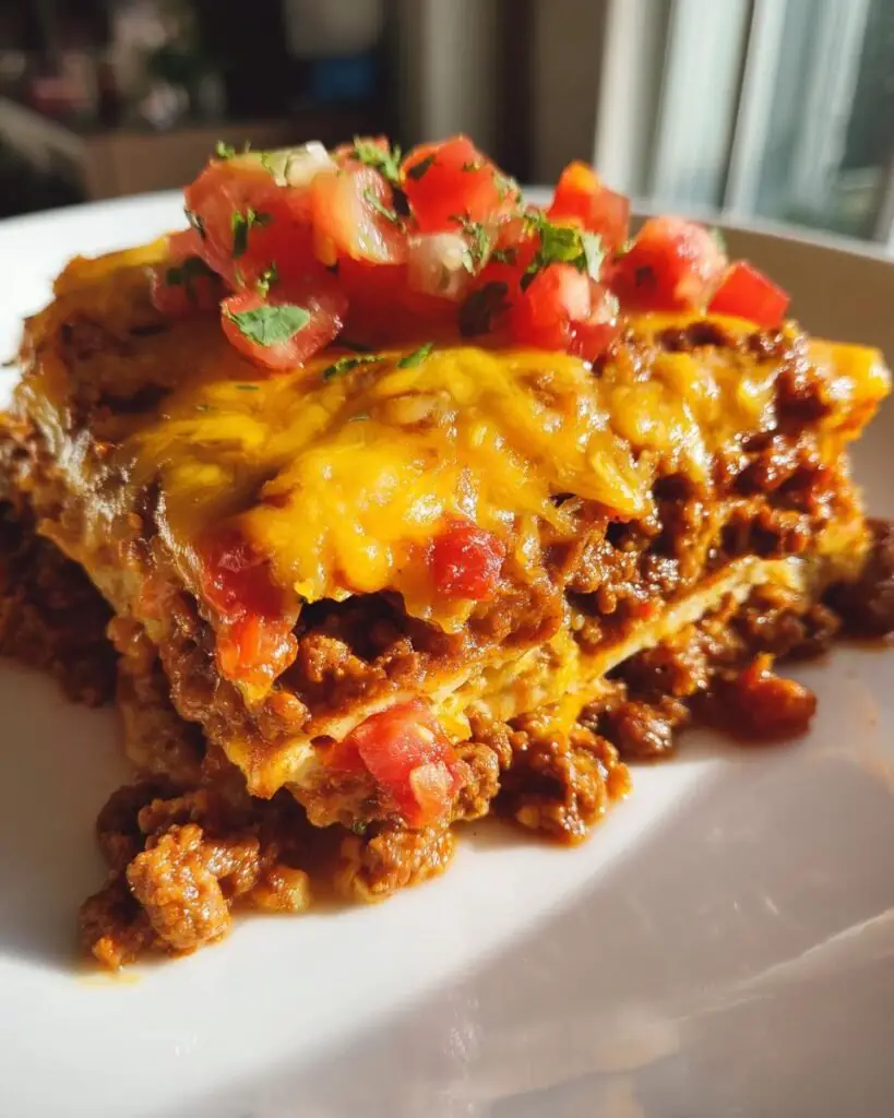 Lasagnes façon tacos