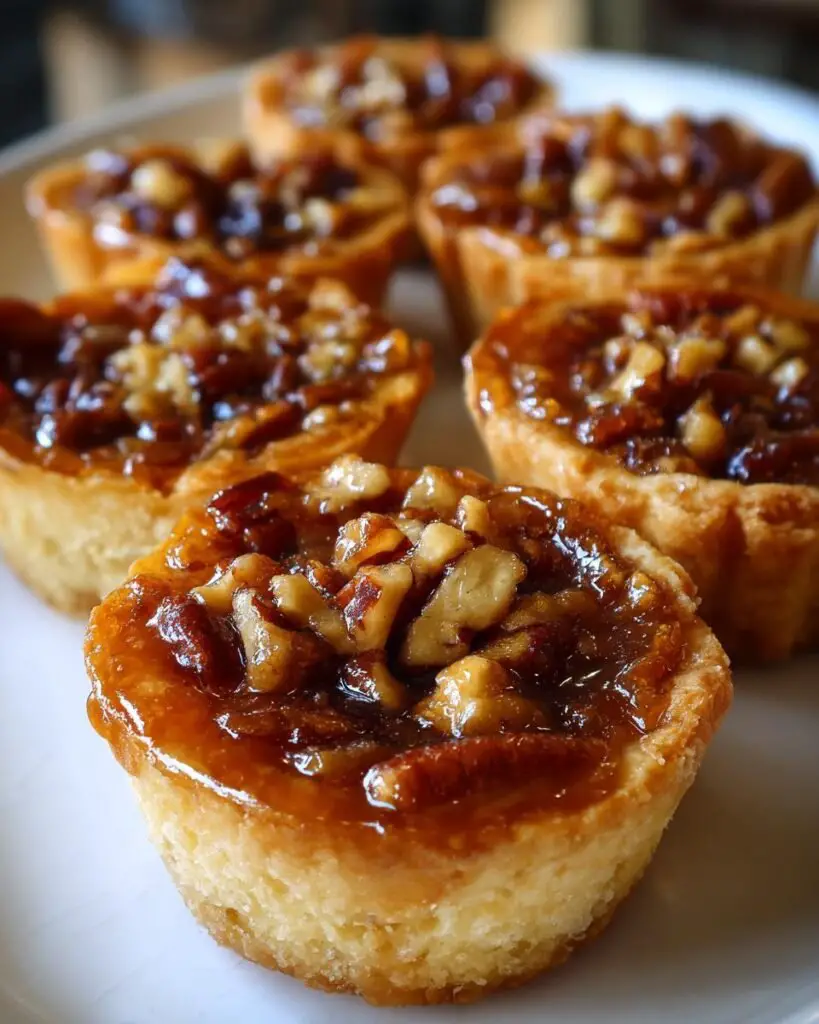 Mini-tartes aux noix de pécan