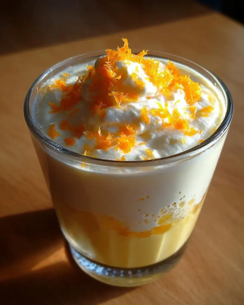Mousse à l’Orange et Fleur d’Oranger