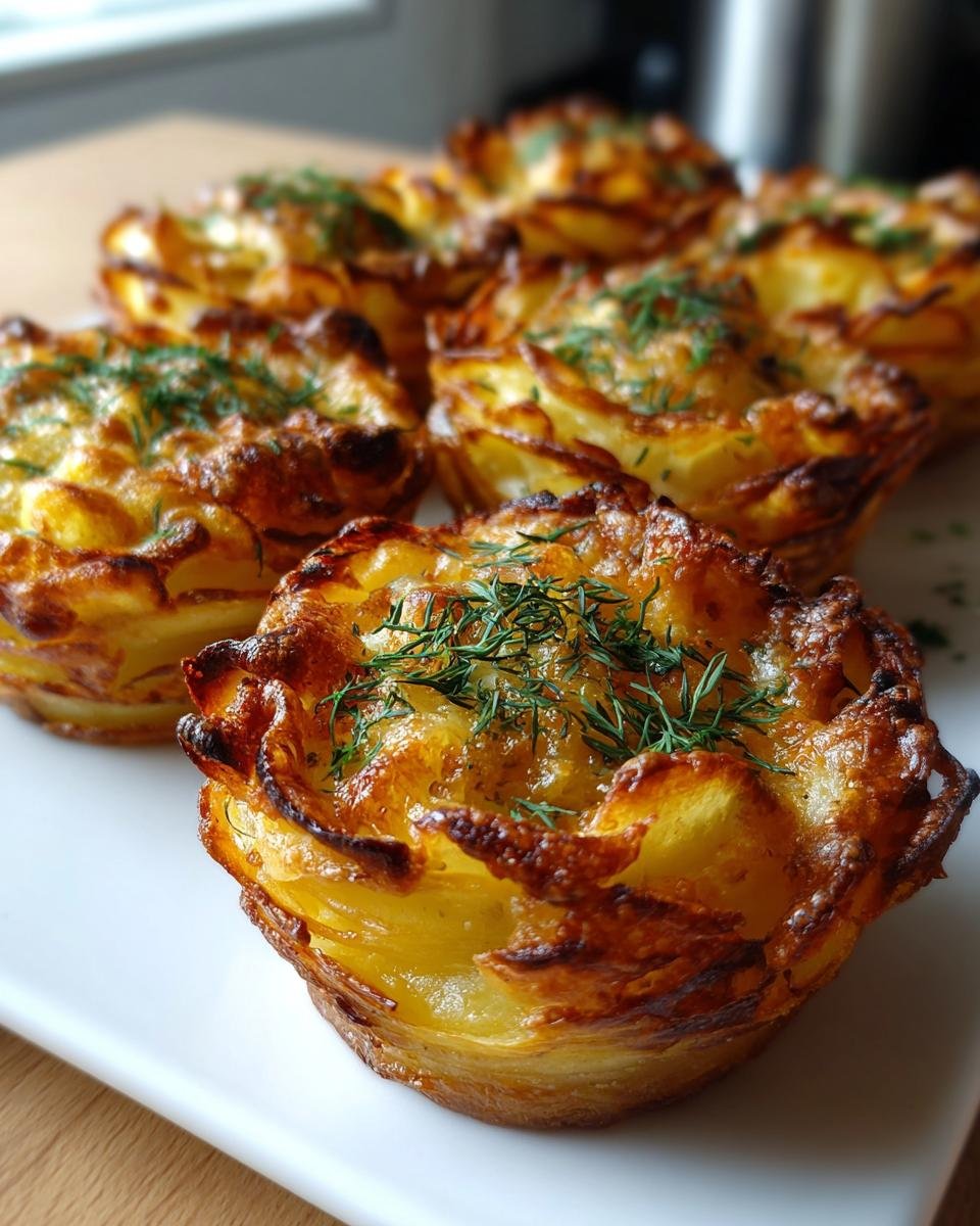 Nids de pommes de terre au four - detail 1