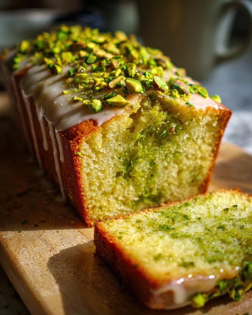 Pain au pudding de pistache - detail 1