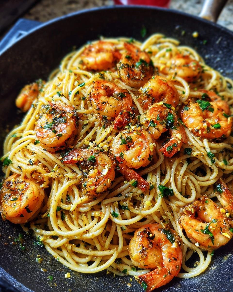 Pâtes aux Crevettes : Une Recette Rapide et Savoureuse en Moins de 15 Minutes - detail 1