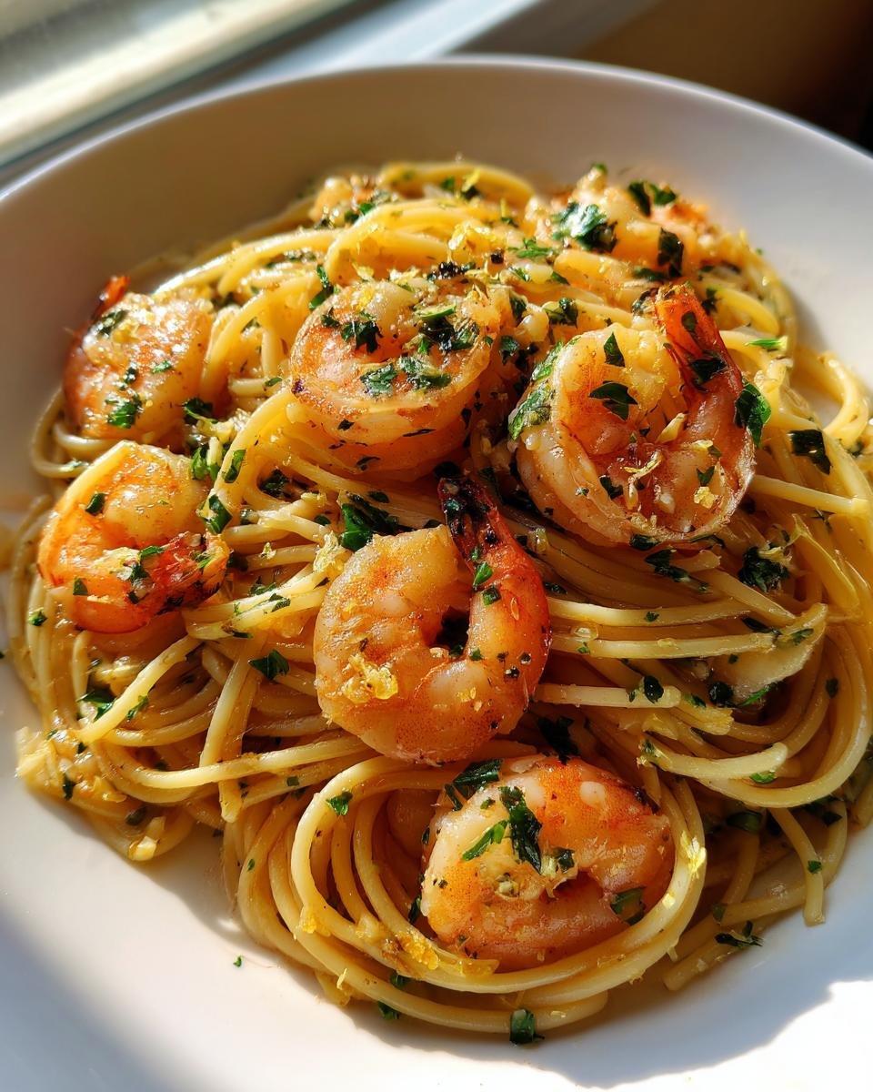 Pâtes aux Crevettes : Une Recette Rapide et Savoureuse en Moins de 15 Minutes - detail 2