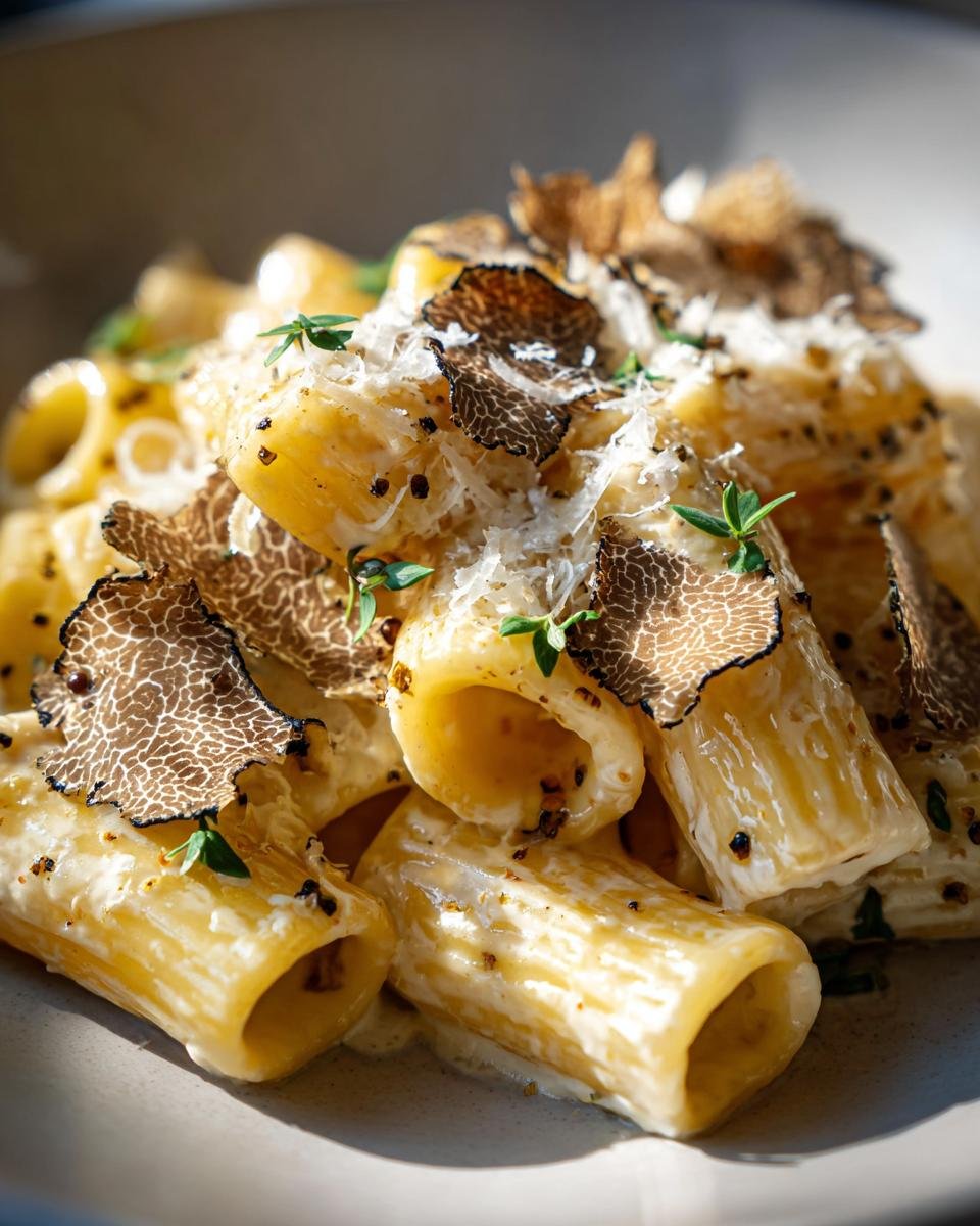 Pâtes à la truffe et Parmigiano Reggiano DOP - detail 2