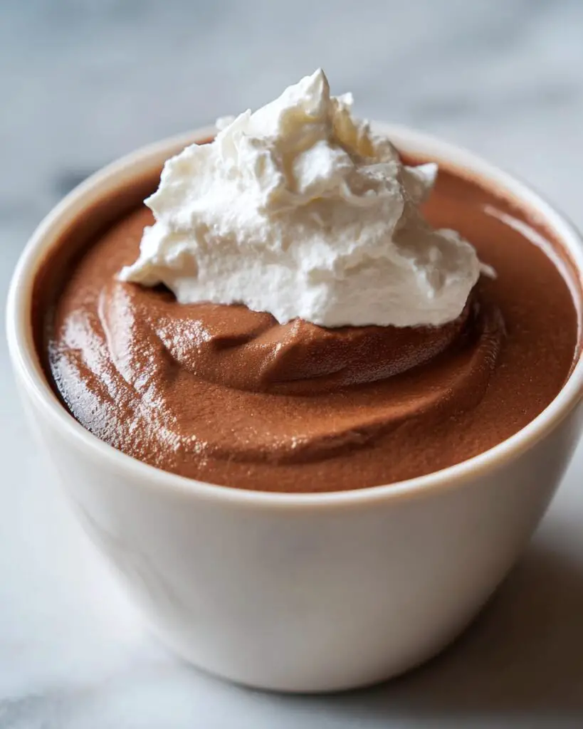 Pudding au chocolat maison