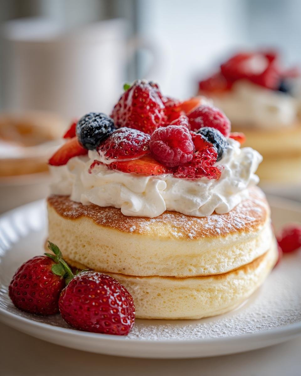 RECETTE DES PANCAKES SOUFFLÉS JAPONAIS - detail 1