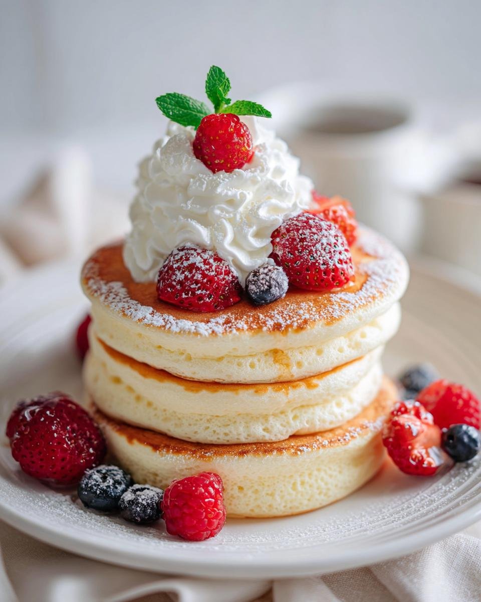 RECETTE DES PANCAKES SOUFFLÉS JAPONAIS - detail 2