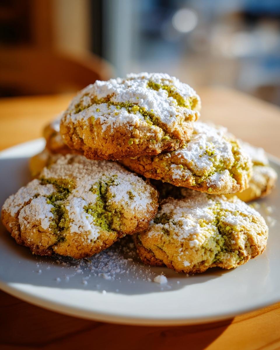 Recette de biscuits italiens à la pistache - detail 1