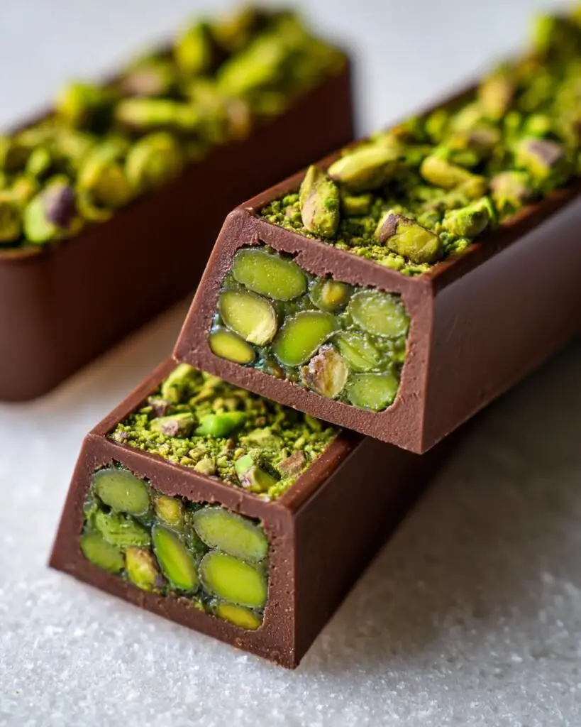 Recette de chocolat Dubaï à la Pistache