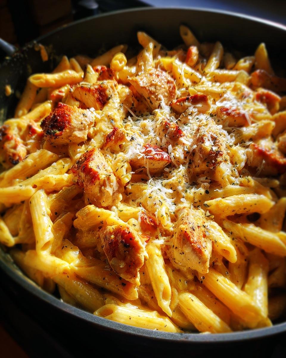 Recette de pâtes crémeuses au poulet cajun à la mijoteuse - detail 2