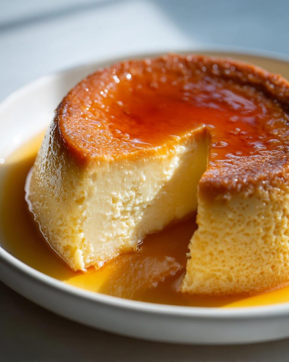 Rendez Votre Flan Vanille Maison Ultra Fondant Incroyable - detail 1