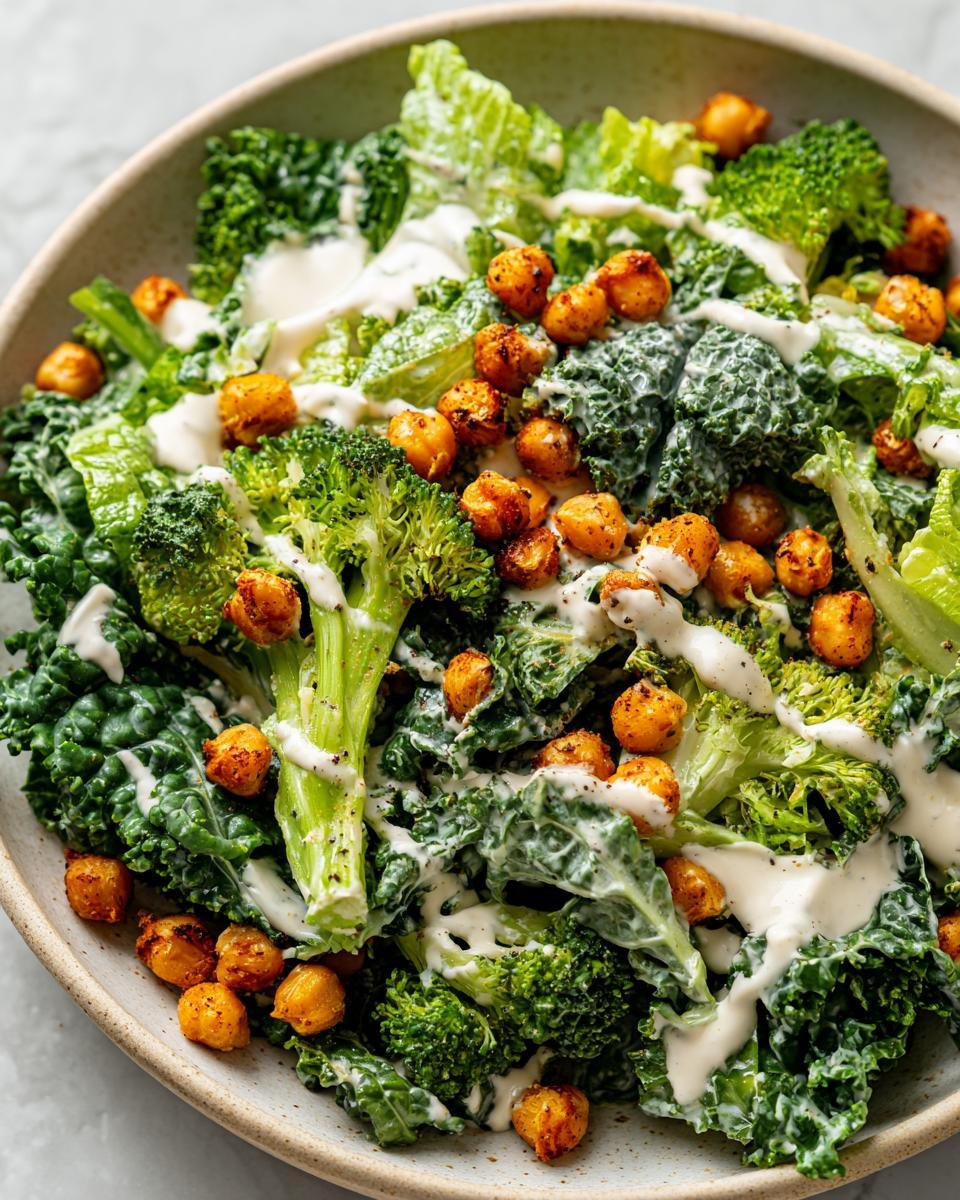 Salade César de chou frisé - detail 2