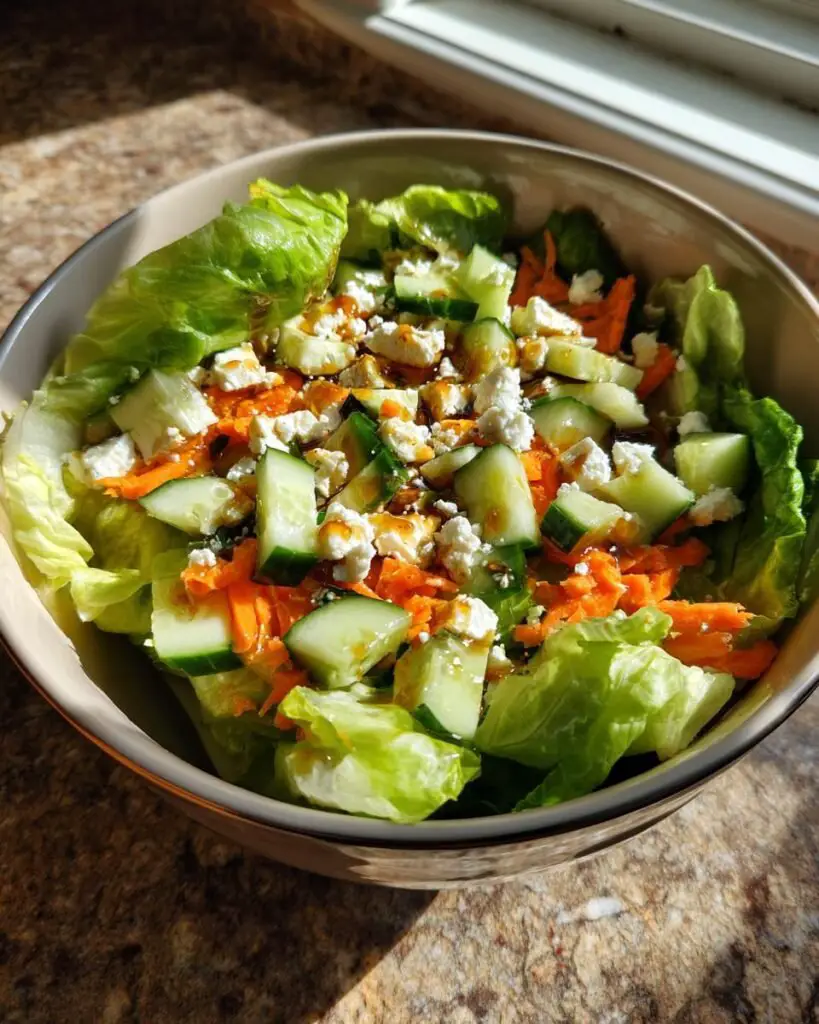 Salade de crabe fraîche et légère